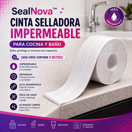 SealNova™| Sella, protege y renueva tu cocina y baño