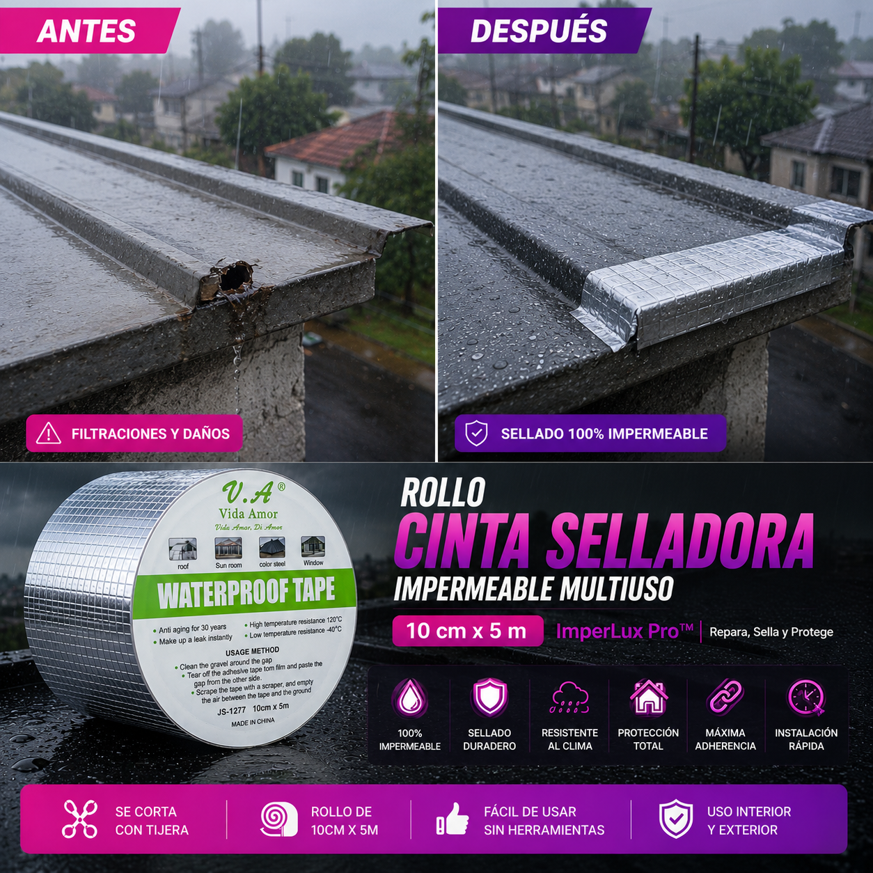 ImperLux™️ | Repara • Sella • Protege